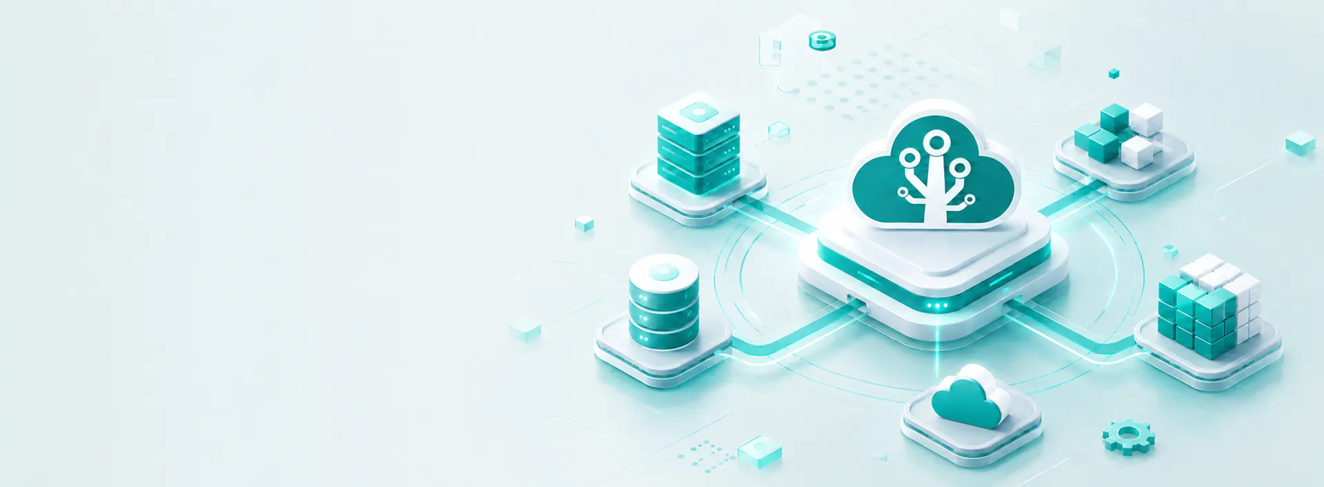 Scalable data and analytics platform illustration