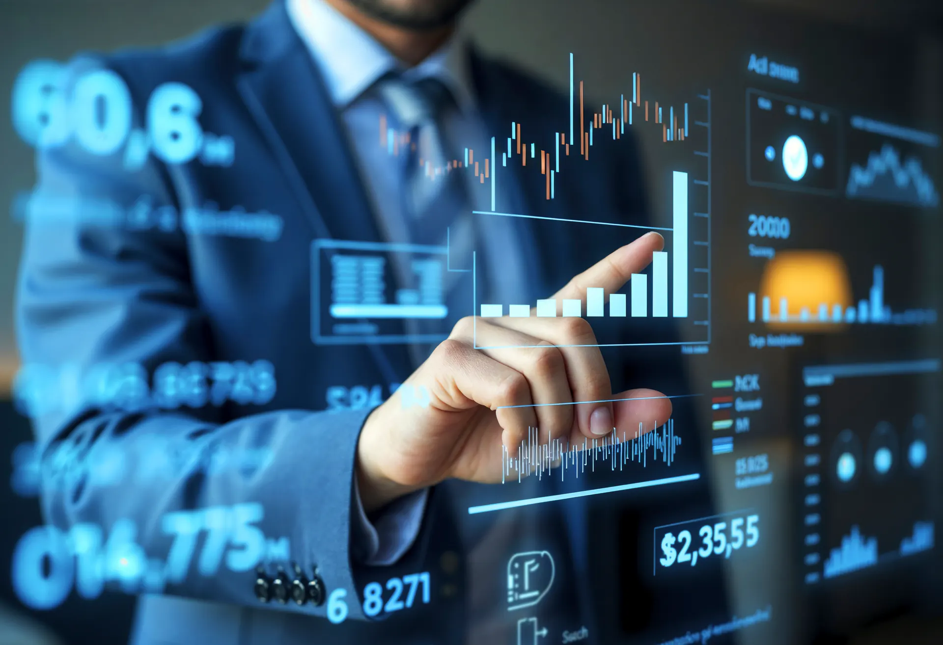Banking and finance analytics dashboard